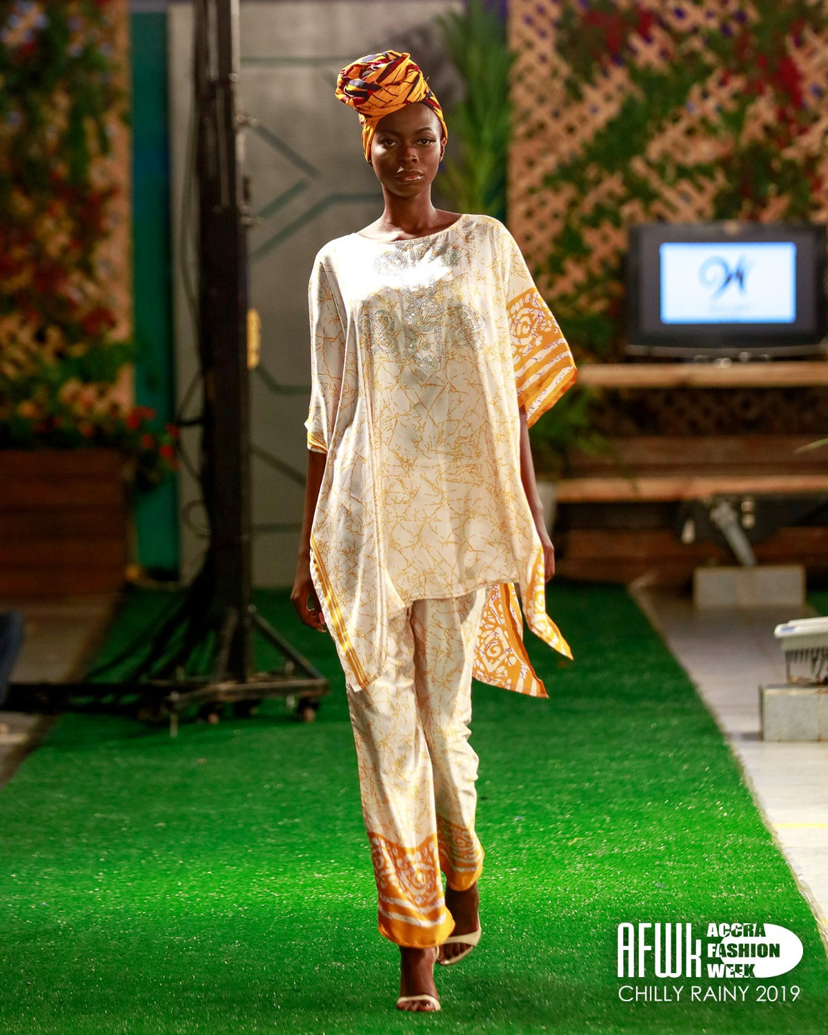 Tolumi TFP runway look at Accra Fashion Week
