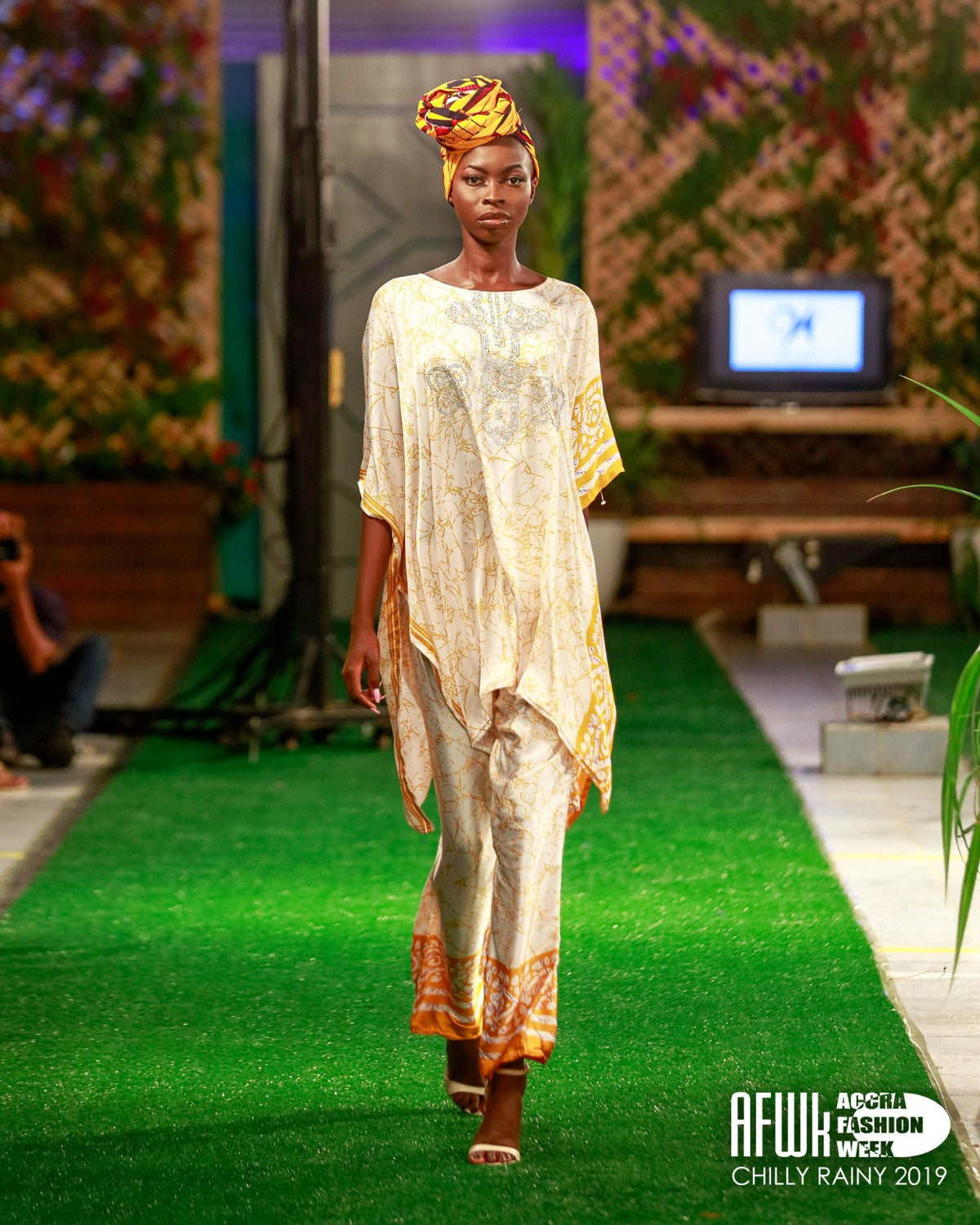 Tolumi TFP runway look at Accra Fashion Week