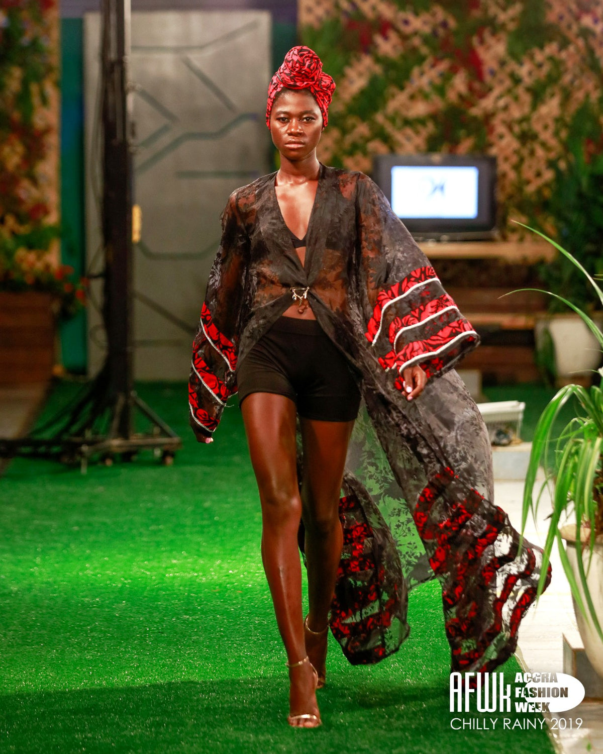 Tolumi TFP runway look at Accra Fashion Week