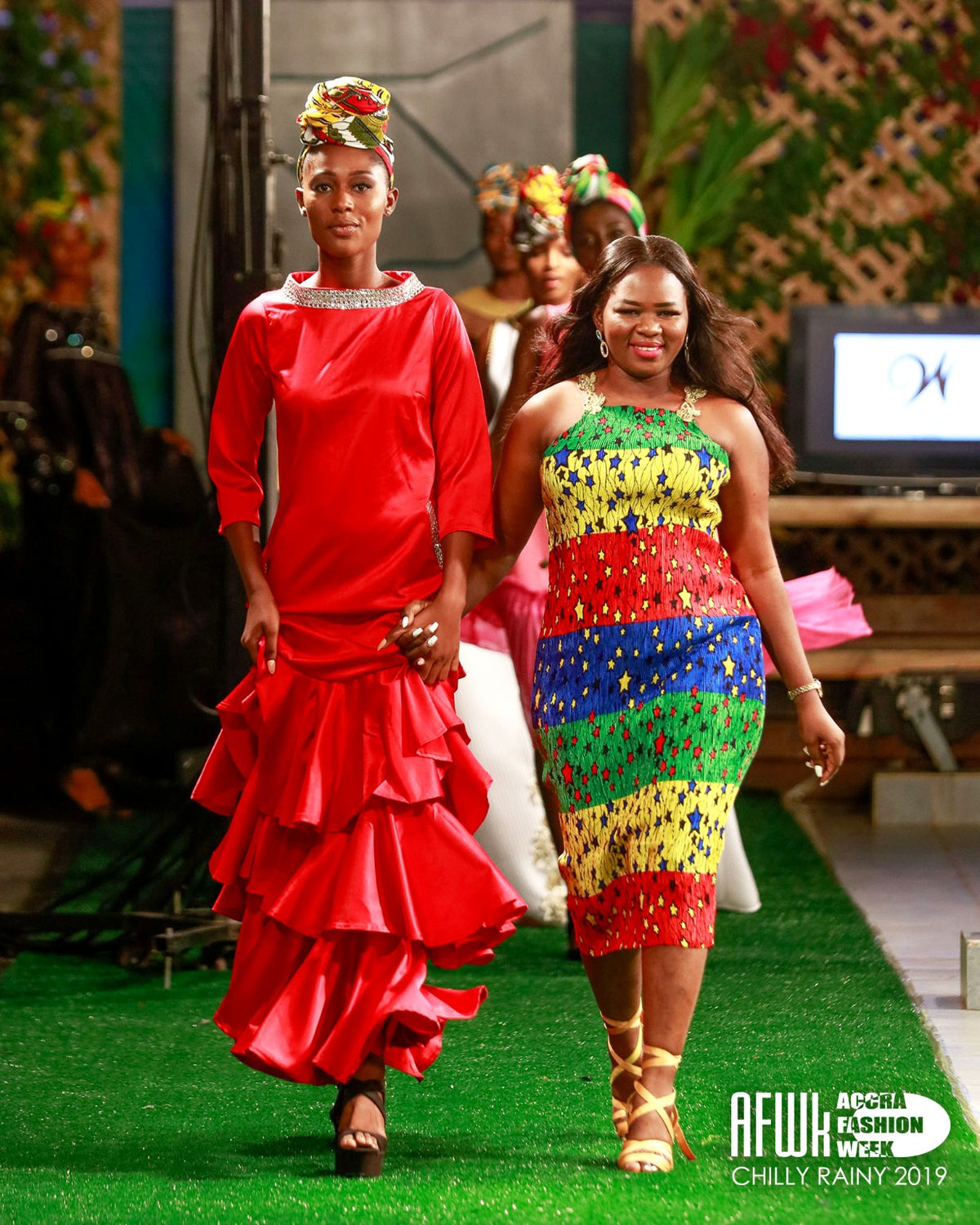 Tolumi TFP runway look at Accra Fashion Week