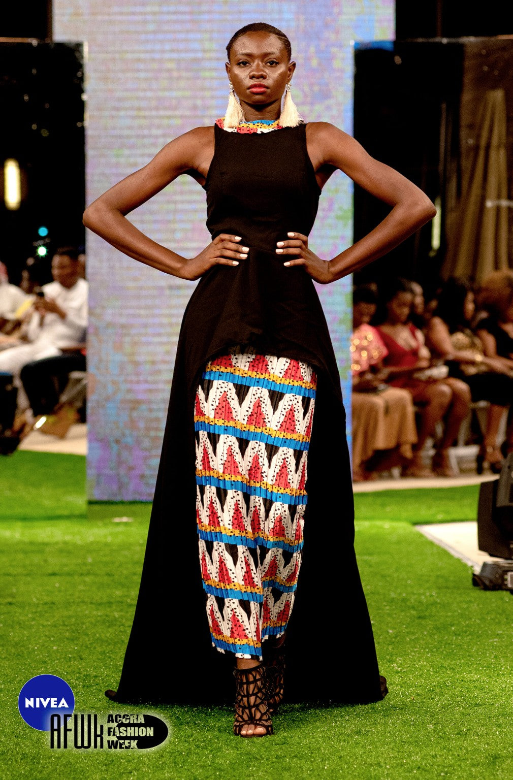 Tolumi TFP runway look at Accra Fashion Week