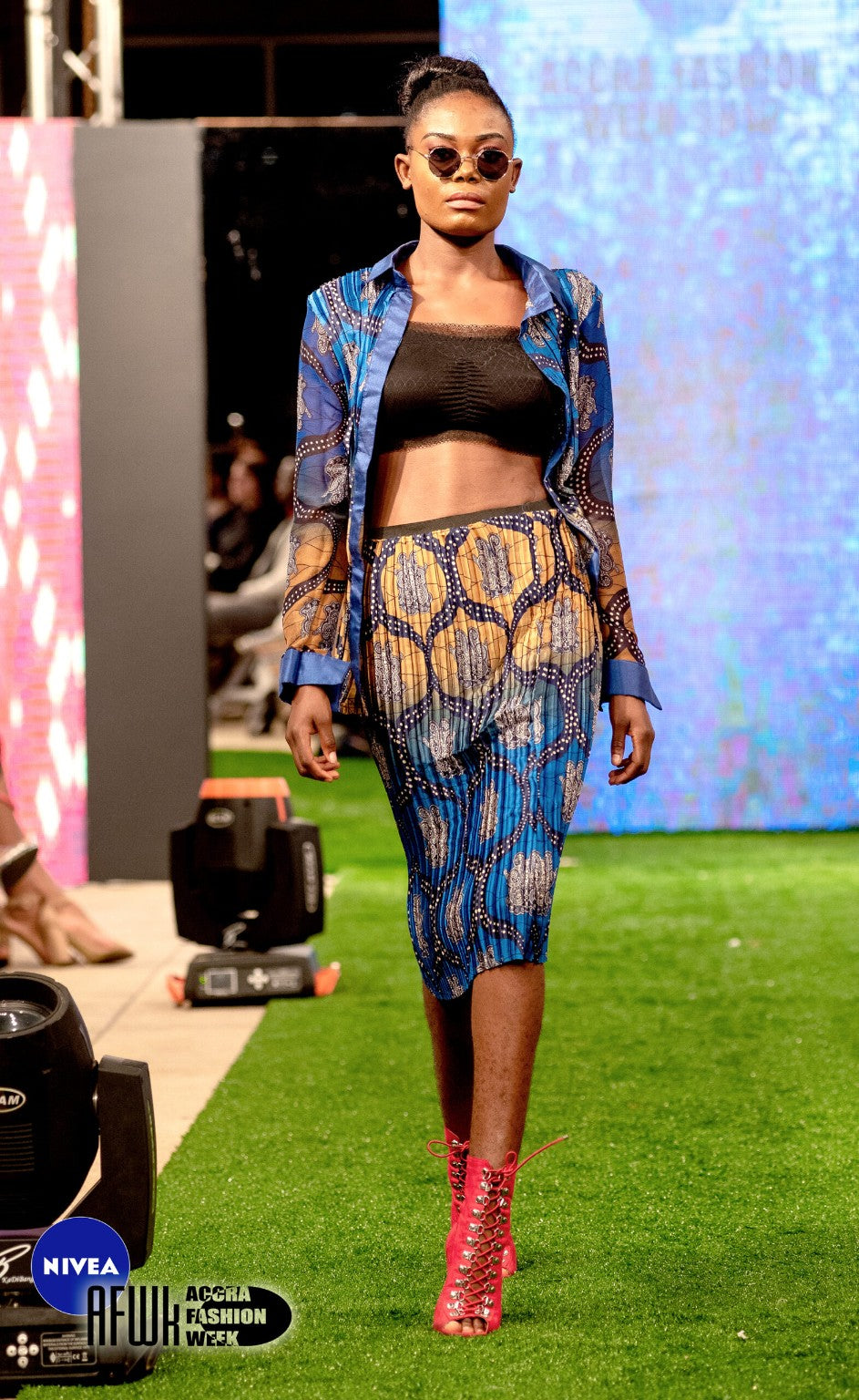 Tolumi TFP runway look at Accra Fashion Week