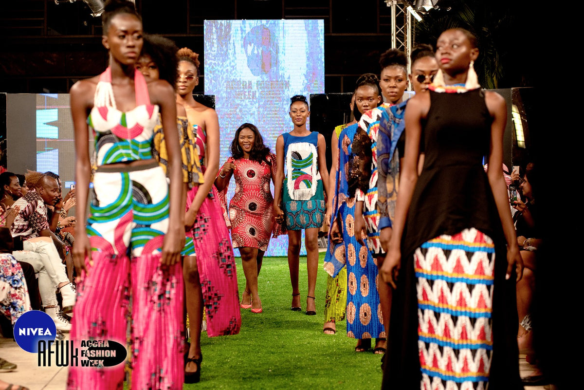 Tolumi TFP runway look at Accra Fashion Week