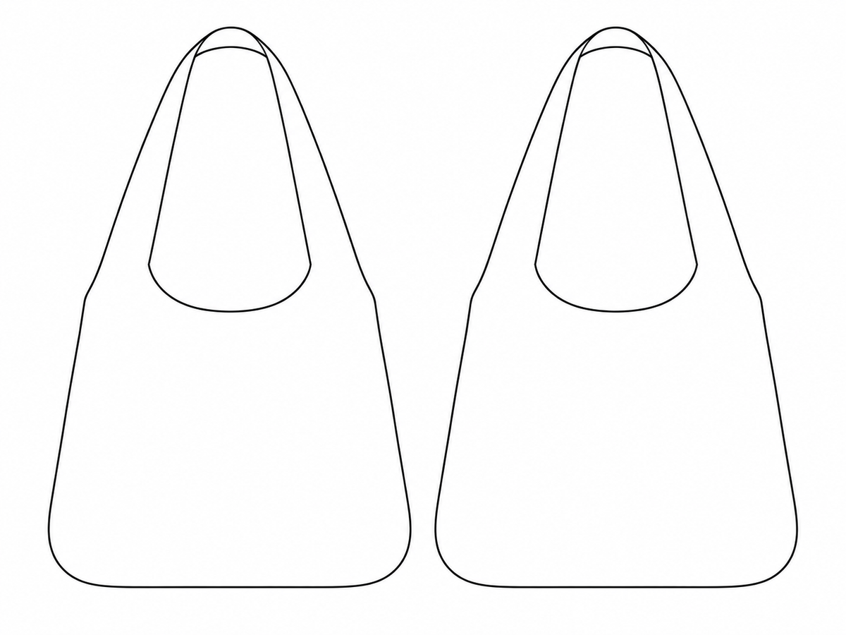 The Dola Reversible Tote Bag Sewing Pattern
