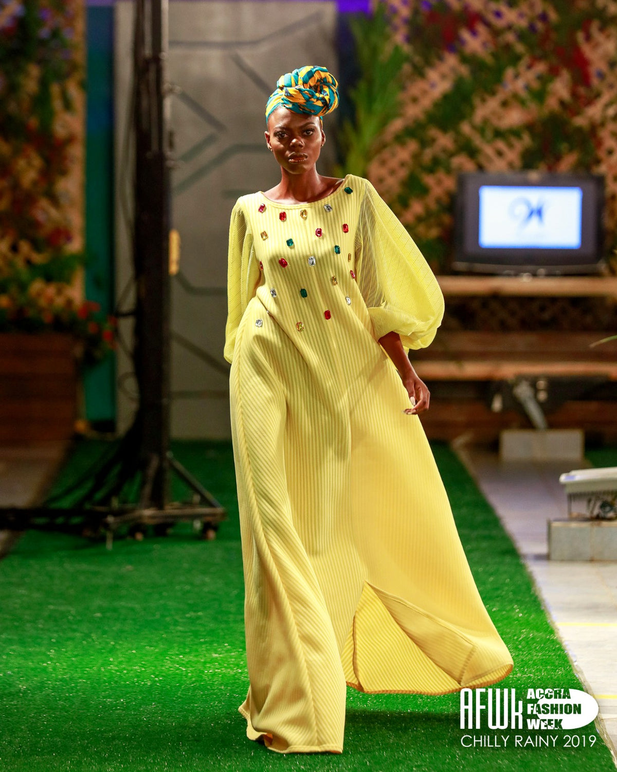 Tolumi TFP runway look at Accra Fashion Week