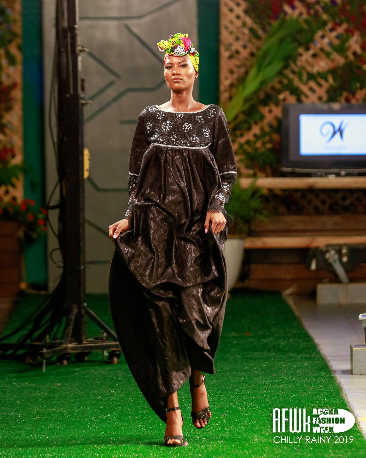 Tolumi TFP runway look at Accra Fashion Week