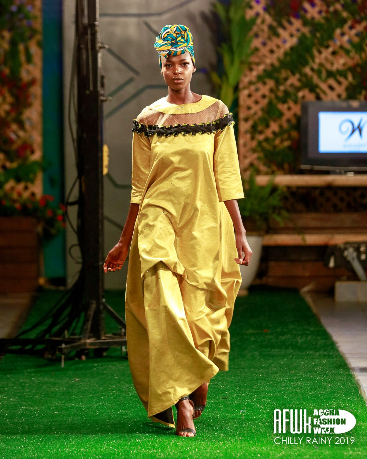 Tolumi TFP runway look at Accra Fashion Week