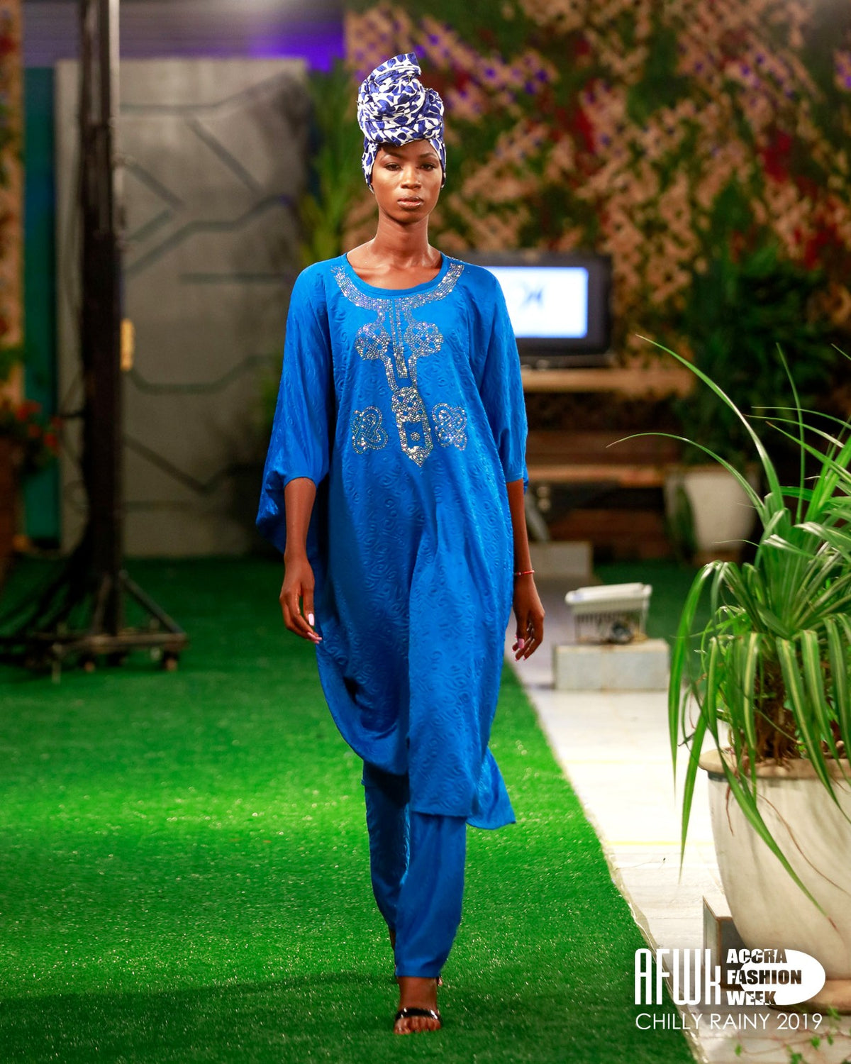 Tolumi TFP runway look at Accra Fashion Week