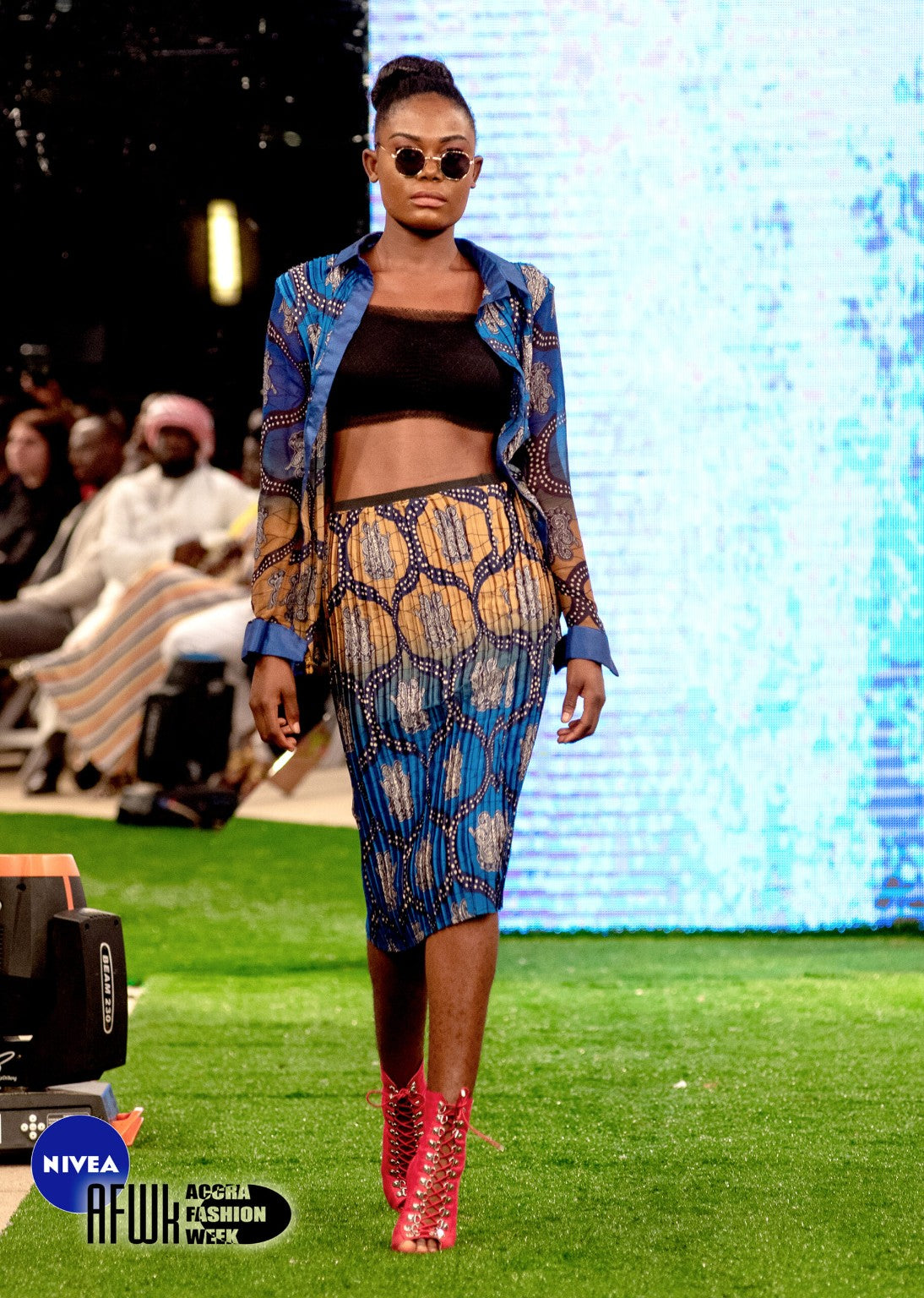 Tolumi TFP runway look at Accra Fashion Week
