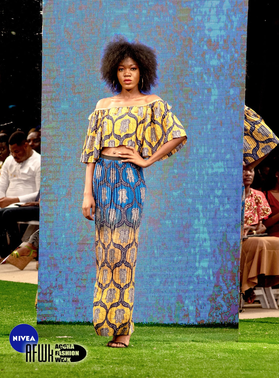 Tolumi TFP runway look at Accra Fashion Week