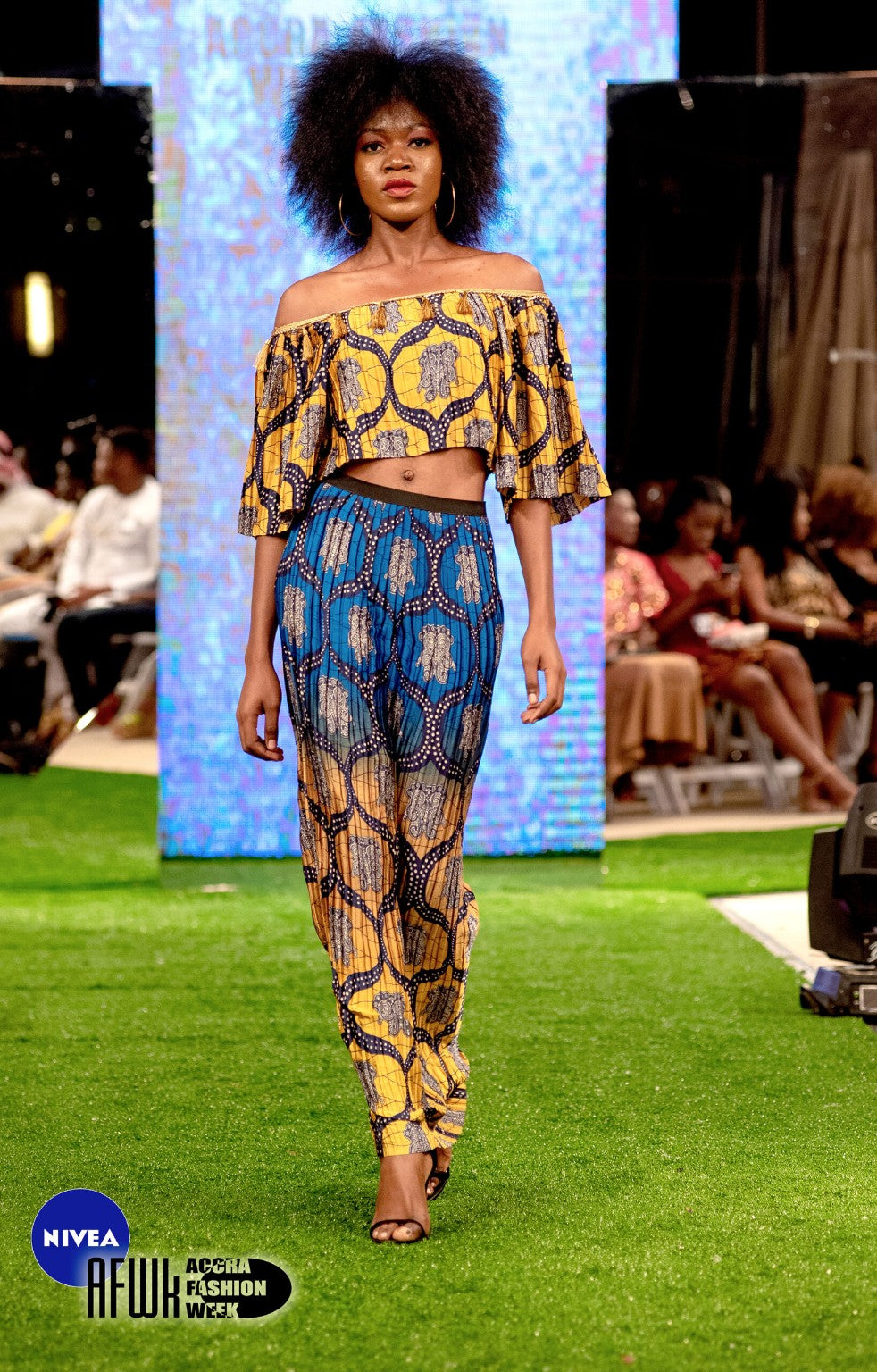 Tolumi TFP runway look at Accra Fashion Week